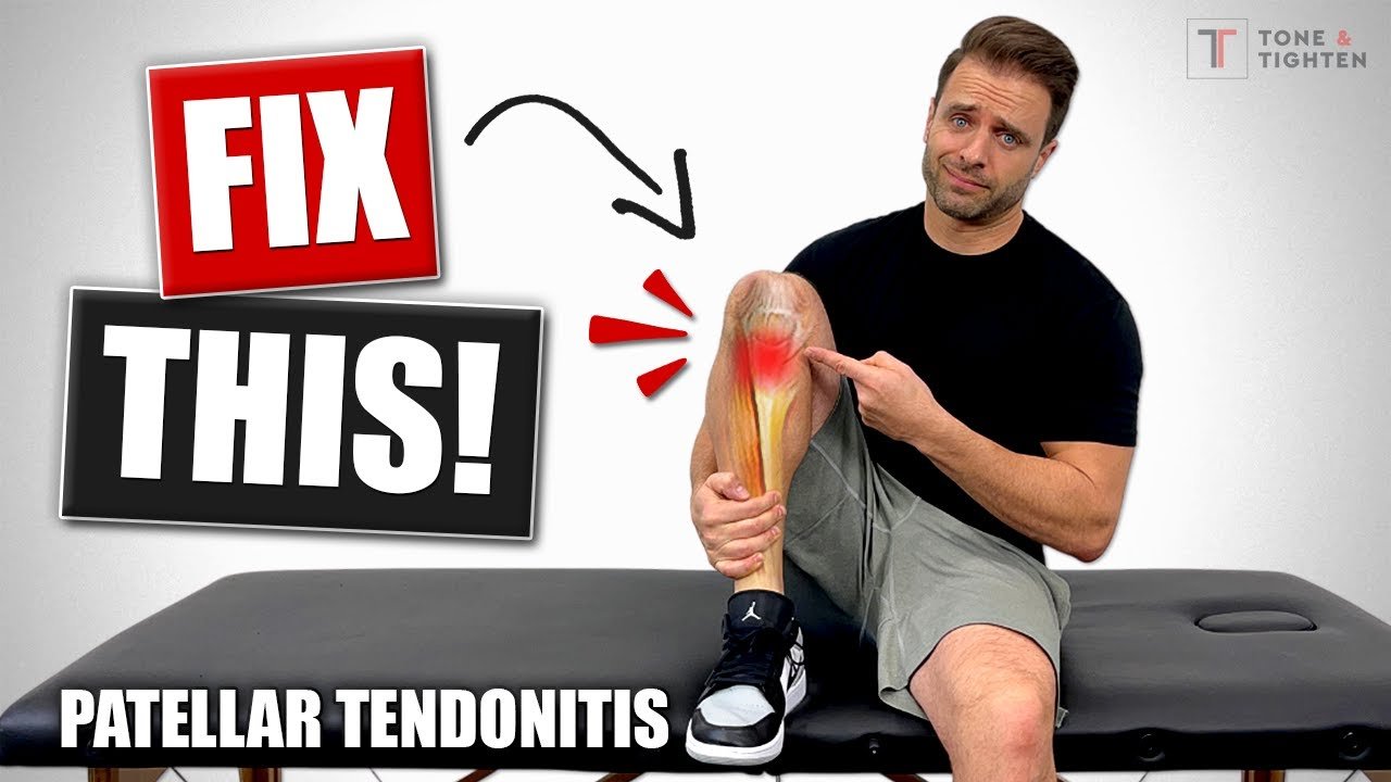 How To Fix Patellar Tendonitis / Tendinosis [Jumper’s Knee Rehab Exercises]